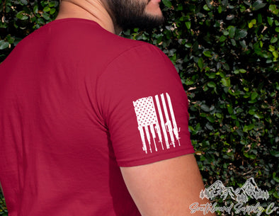 Gun Flag Pocket Size - Southbound Supply Co.