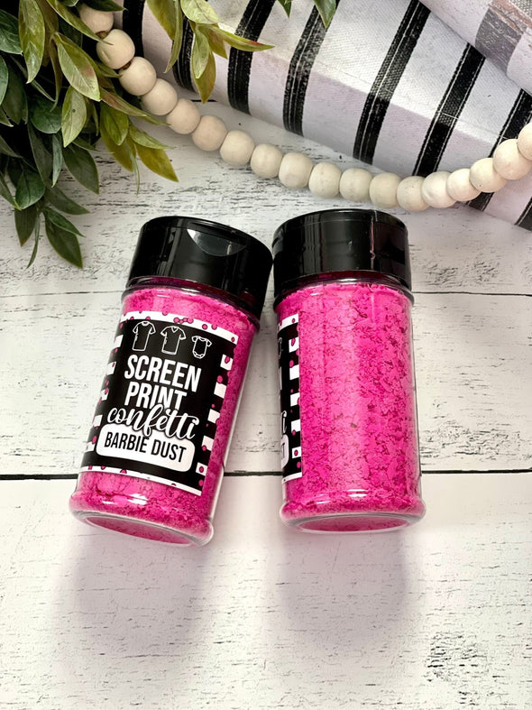 Hot Pink Screen Print Confetti| Shirt Confetti| Shirt Sprinkles| Shirt Making| Screen Confetti| Screen Print Confetti| Tee Confetti| Confett - Southbound Supply Co.