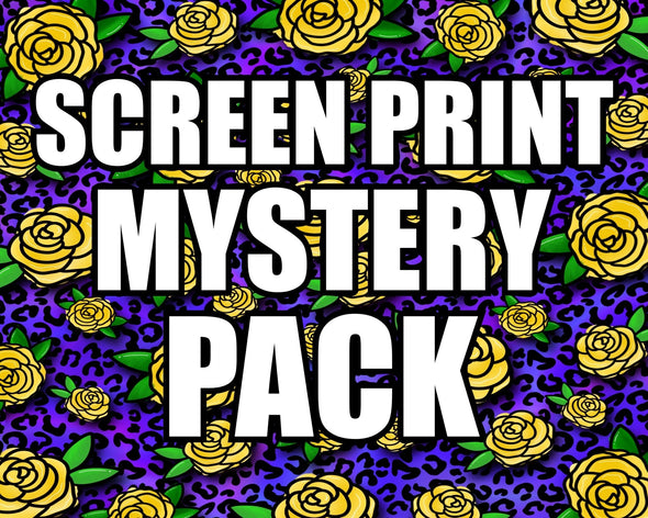 ON SALE! Screen Print Transfer Mystery Pack; Iron On; Press On; Ready to Make; DIY Shirt; Screen Print Transfers; Screen Prints; - Southbound Supply Co.