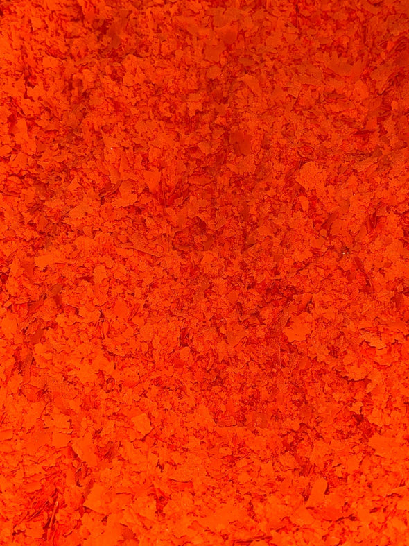 Orange Screen Print Confetti| Shirt Confetti| Shirt Sprinkles| Shirt Making| Screen Confetti| Screen Print Confetti| Tee Confetti| Confetti - Southbound Supply Co.