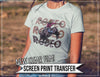 Ready To Press Clear Screen Print Transfer| Screen Print| Rodeo Print| Western Screen Print| Cowboy Screen Print| Boho Prints - Southbound Supply Co.