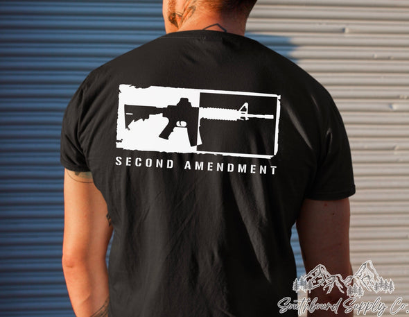 Second Amendment Two-Toned Gun - Southbound Supply Co.